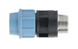 PE Prechod s vonkajším mosadzným závitom 32 mm x 1" - Polyetylen